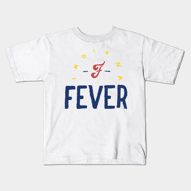 Indiana Feveeeer 04 Kids T-Shirt by Very Simple Graph